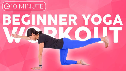 Day 6: 10 minute Yoga for Beginners | Beginner Yoga Workout for Strength & Weight Loss