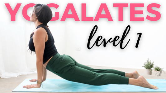 20 minute Yogalates Fusion Body Yoga Flow (Level 1)