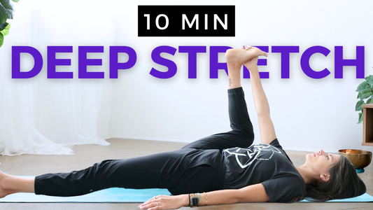 10 minute Full Body Deep Stretch for Beginners in Yin Yoga