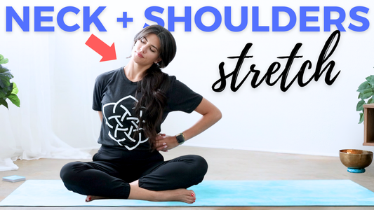 10 minute Yoga Stretch for Neck, Shoulder & Upper Back Pain