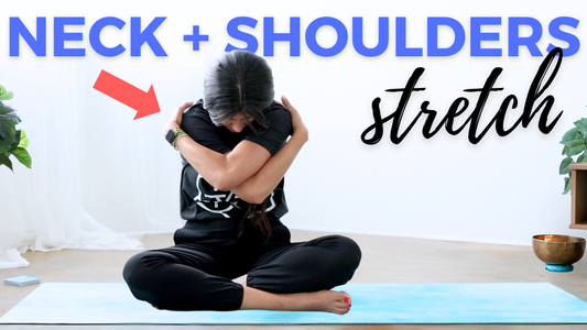 10 minute Yoga Flow for Neck Pain & Upper Back Knot