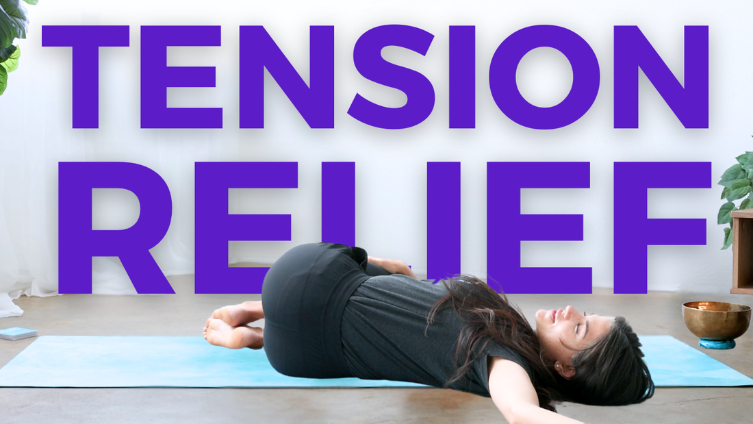 10 min All Levels Yin Deep Stretch Yoga for Tension