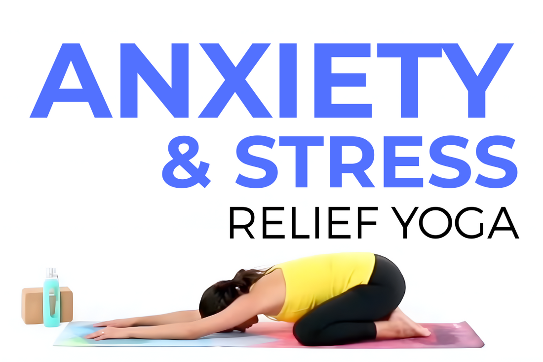 15 minute Relaxing Yoga for Anxiety and Stress Relief