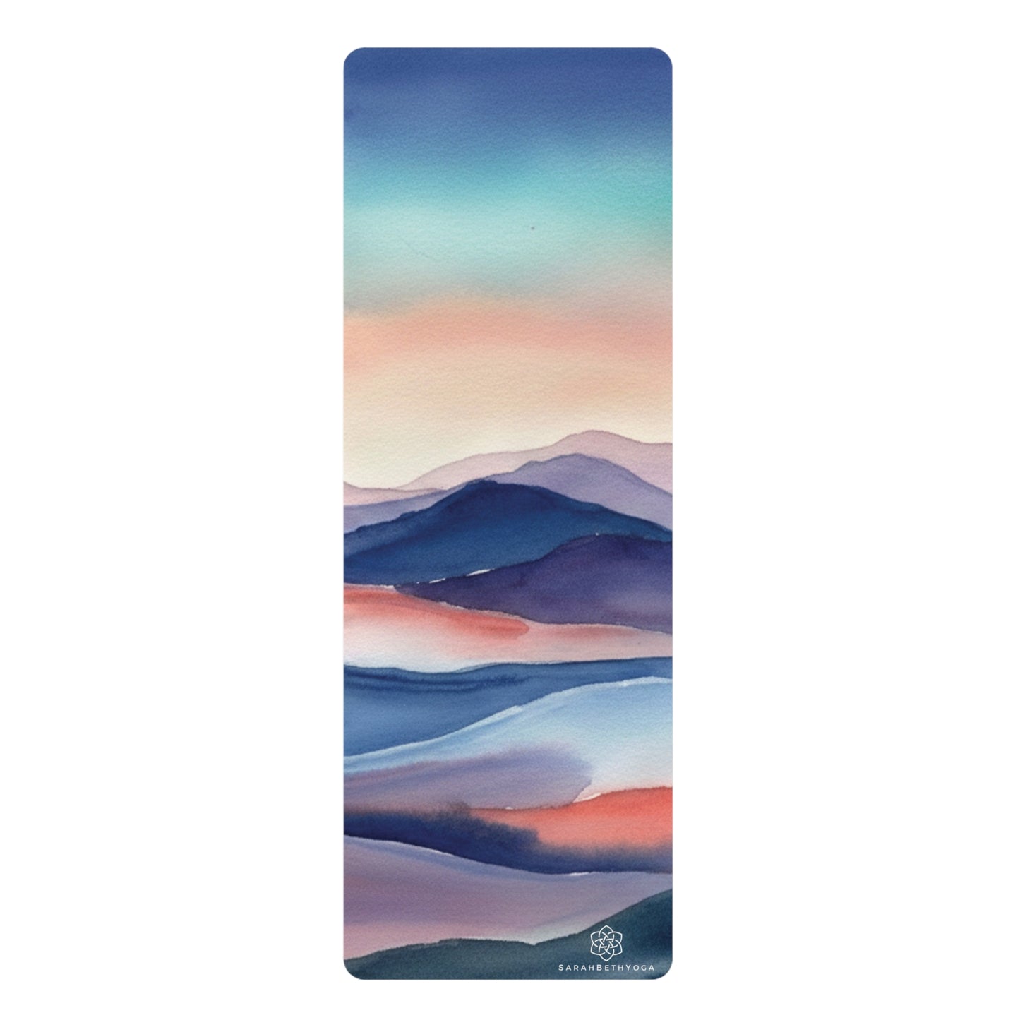 SarahBethYoga MAT (Watercolor Range)