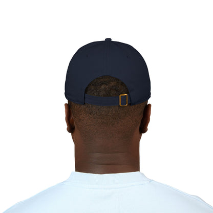 Organic Baseball Cap with SarahBethYoga Flower Embroidery