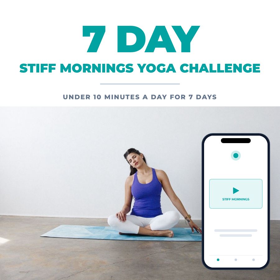 FREE 7 DAY STIFF MORNINGS YOGA CALENDAR - SarahBethYoga
