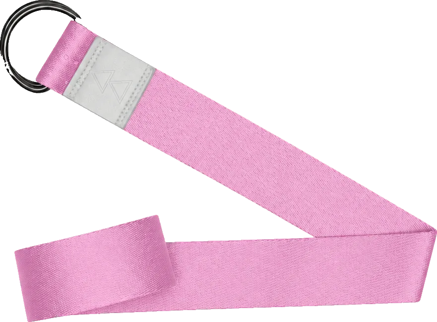 Yoga Strap - Pink Ribbon